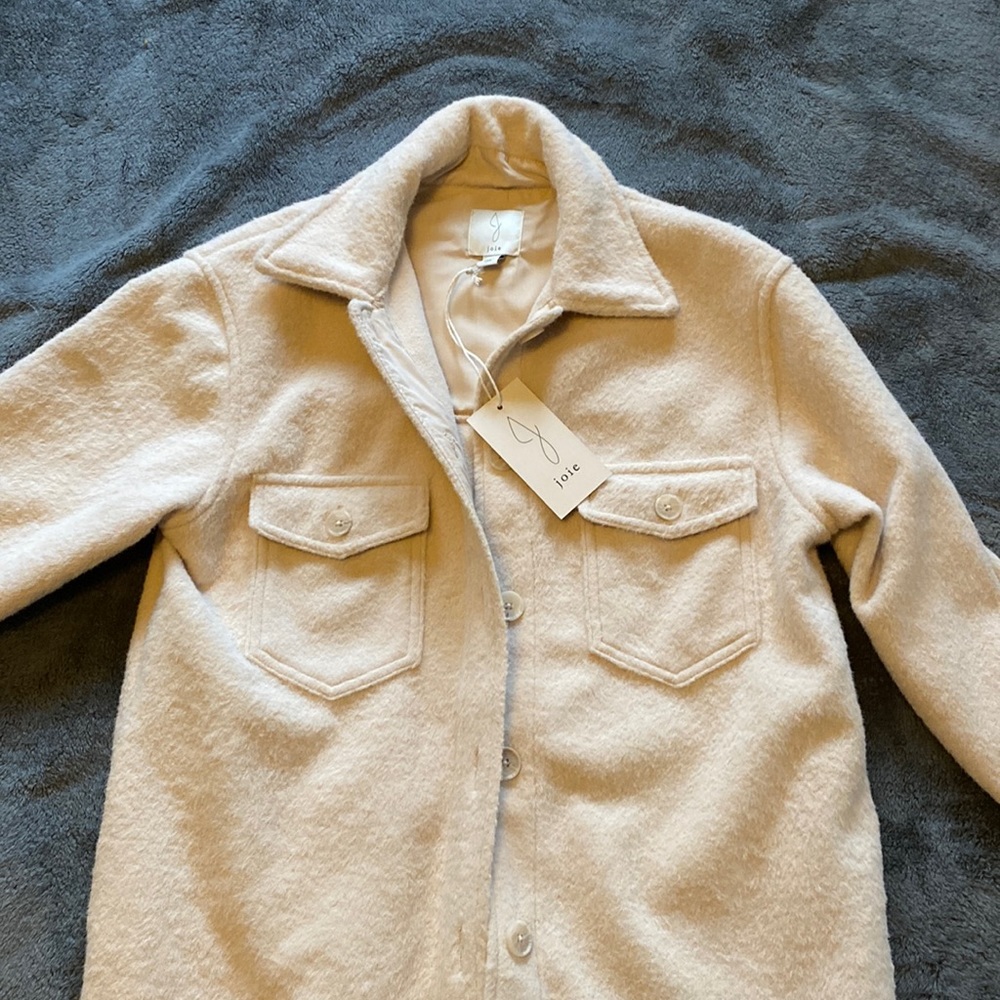 Soft cream jacket